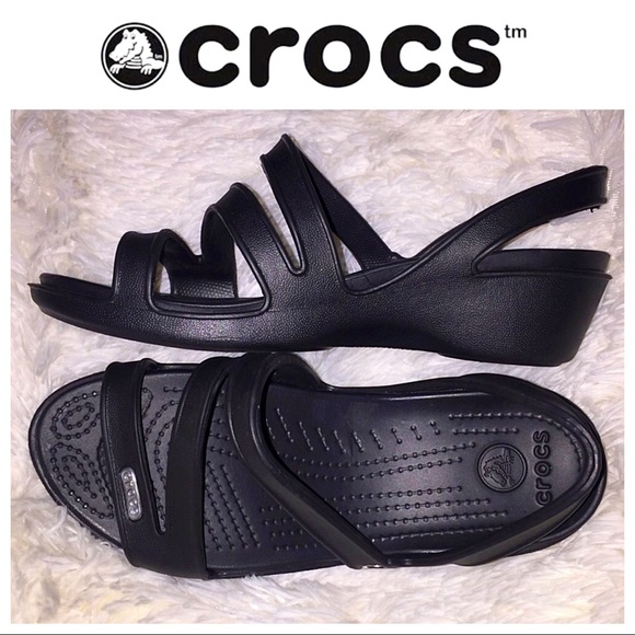 crocs patricia wedge sandal